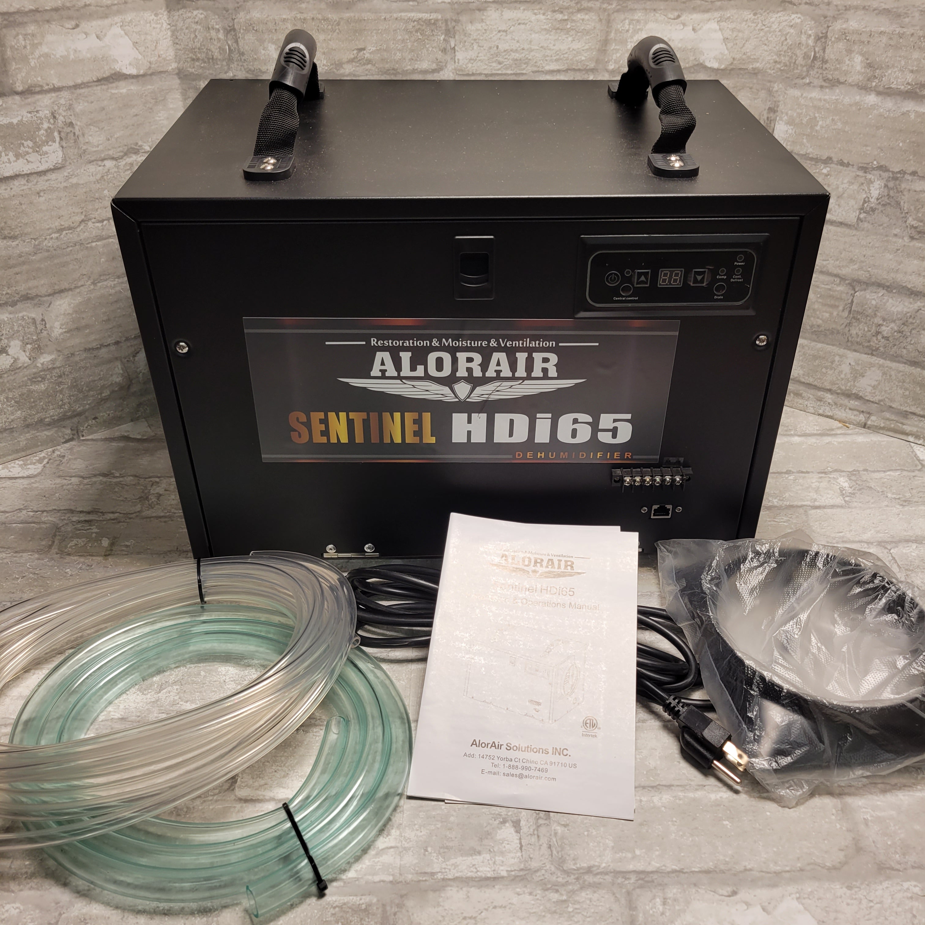 Alorair Sentinel HDi65 Commercial Dehumidifier Black (8099173531886)